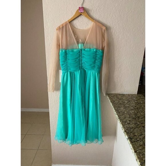 Vintage Lilli Diamond California Women's 1950's Cocktail Dress - Large - Picture 4 of 15